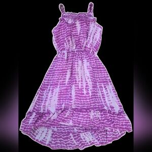 Size 6 Mudd Purple Tie-Dye Dress